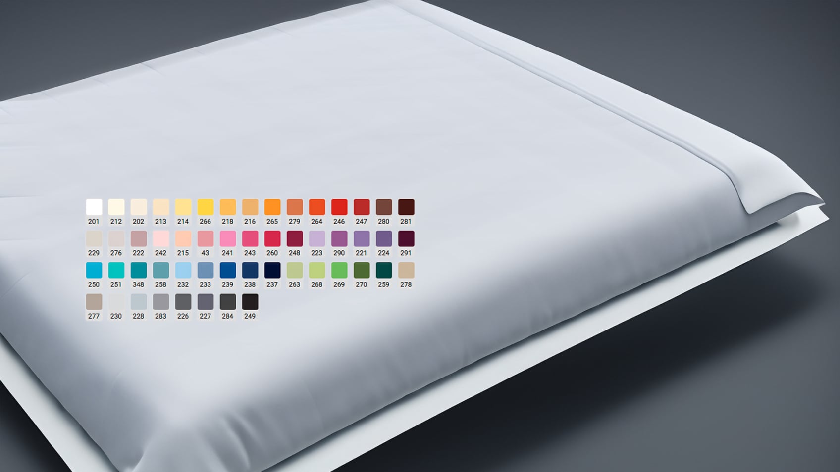  Farbauswahl Spannbettuch 